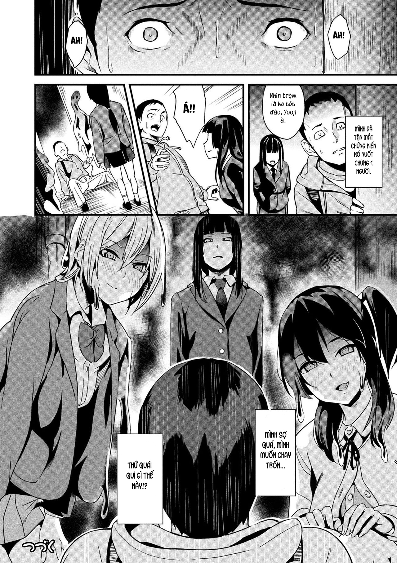 Đọc truyện hentai Sống cùng bé Slime. - Chap 3: Sợ hãi tột độ.