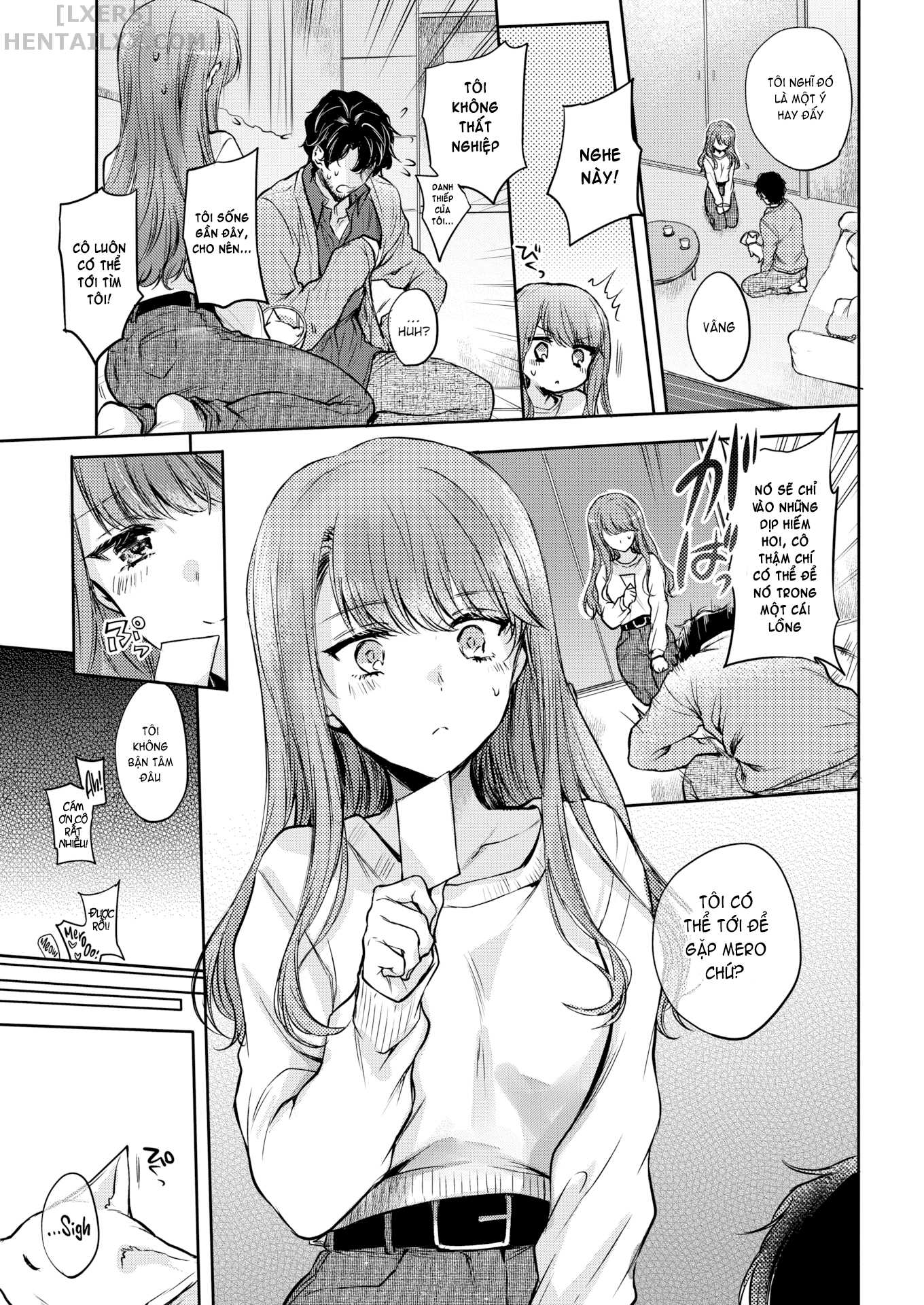 Đọc truyện hentai Kitty Petting Love - Oneshot