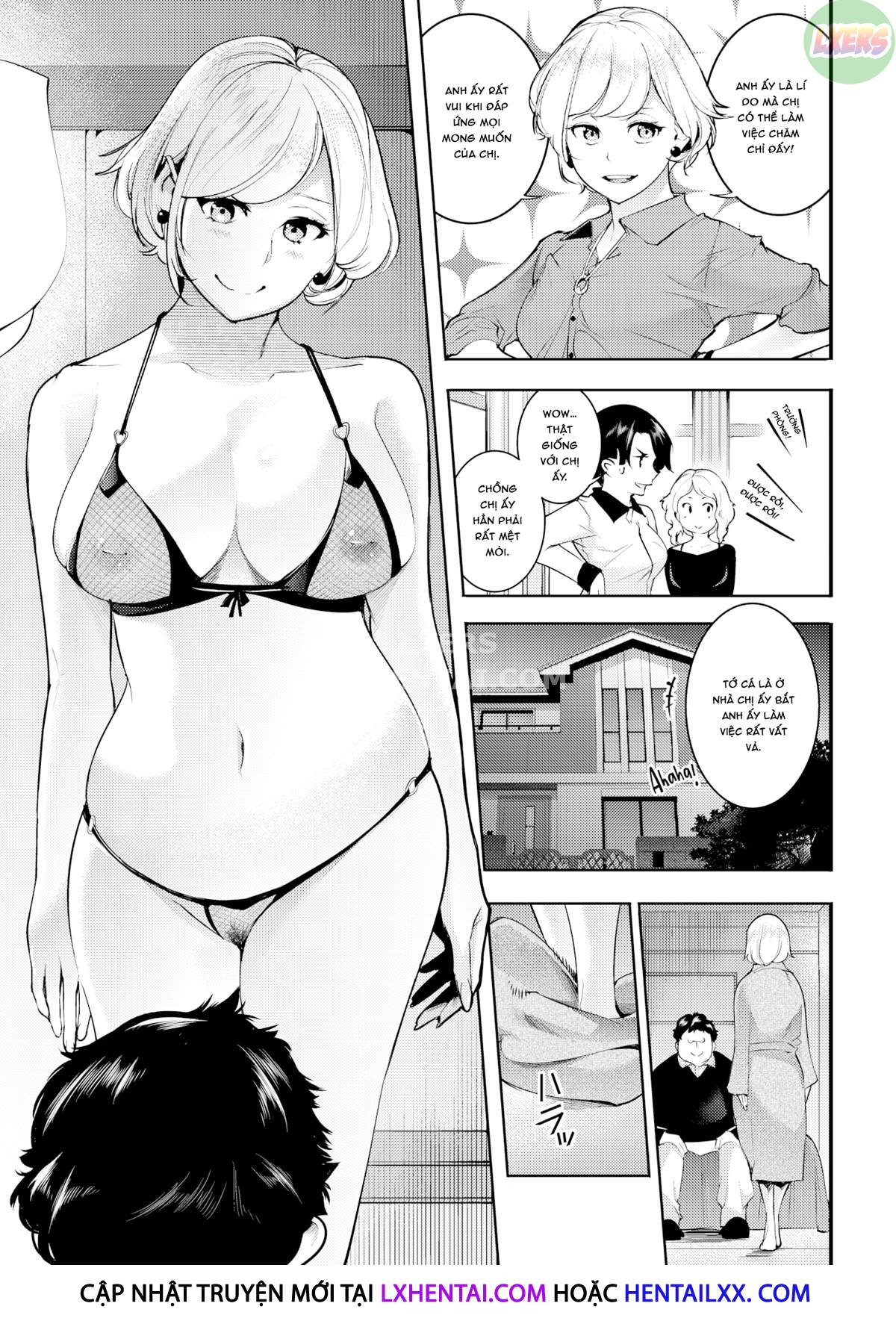 Đọc truyện hentai Vợ tôi là nhà thiết kế đồ lót - Oneshot