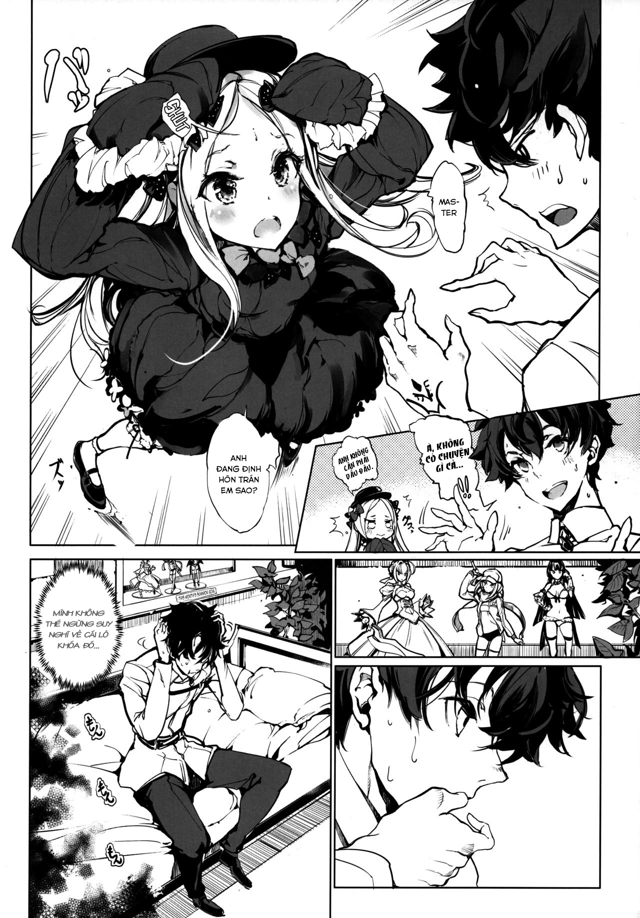 Đọc truyện hentai Sen no Ko o Haramu Mori no Shoujo (Fate Grand Order) - Oneshot