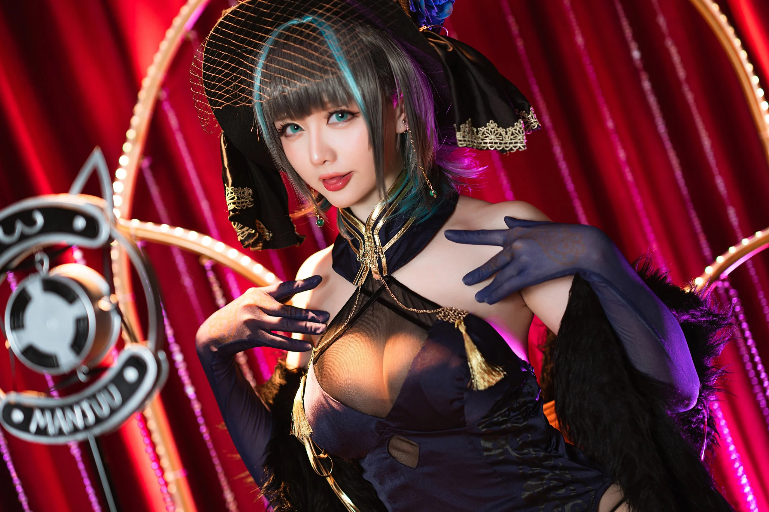 Đọc truyện hentai Tuyển tập Albums siêu phẩm Cosplay - Chap 663 - Star Chichi - Cheshire Cheongsam
