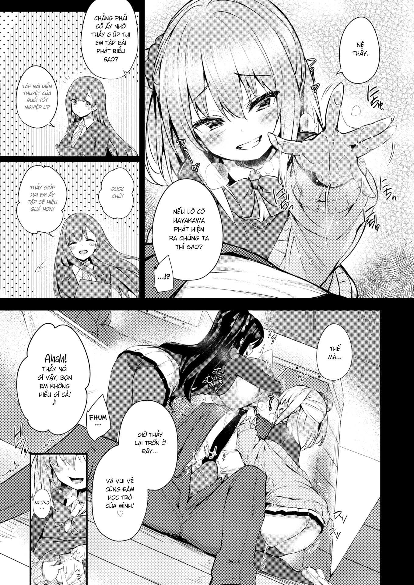 Đọc truyện hentai Đám Học Trò Ngỗ Ngược - Chap 3