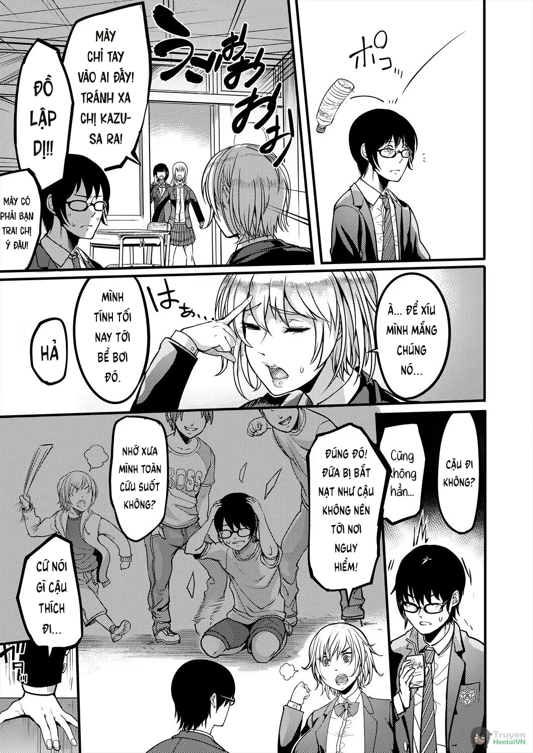 Đọc truyện hentai Houkago Dosukebe Nightpool - Oneshot