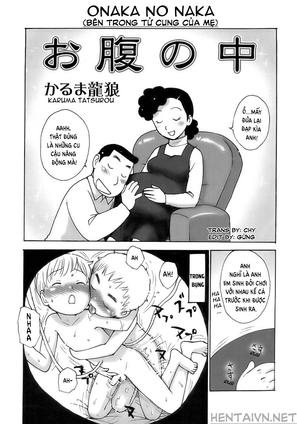 Đọc truyện hentai Bên trong tử cung của mẹ - Oneshot