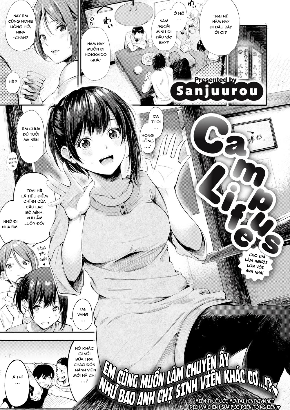 Đọc truyện hentai Vụng Trộm Tuổi Sinh Viên... - Oneshot