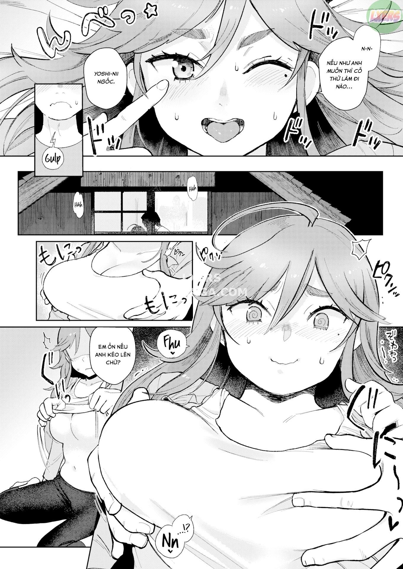 Đọc truyện hentai Gặp lại Hikari vào kỳ nghỉ xuân - Oneshot