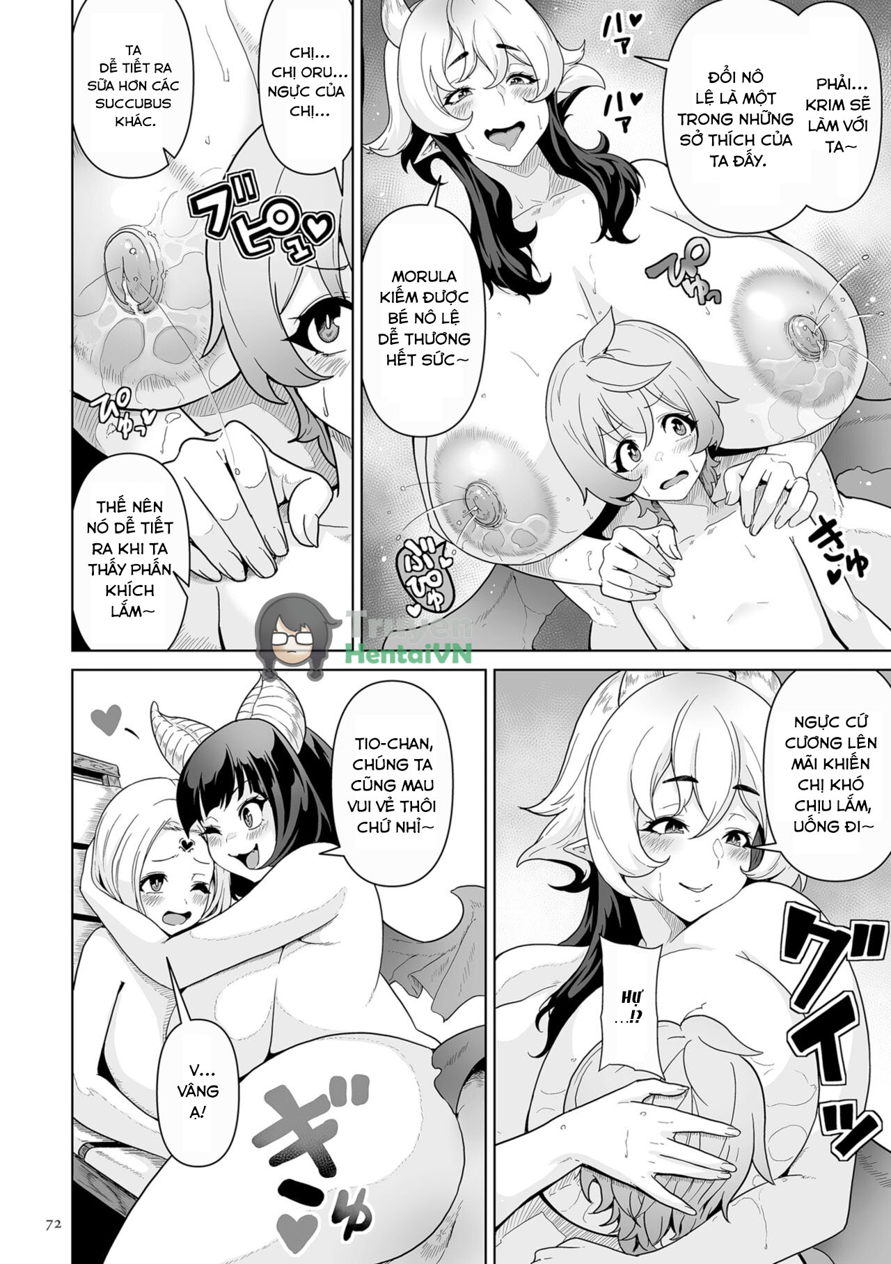 Đọc truyện hentai Vương quốc Succubus thèm bú - Chap 3