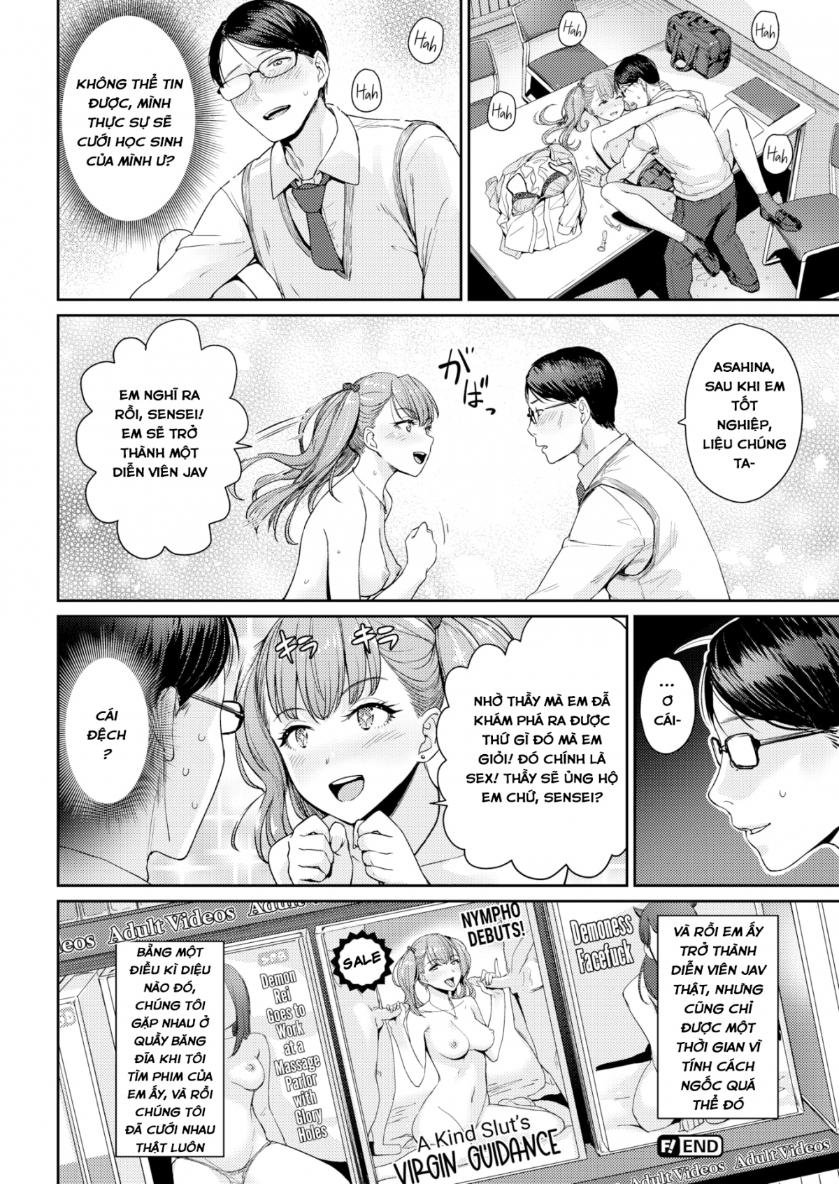 Đọc truyện hentai Tương lai của một con điếm tốt bụng - Oneshot (đã sửa)