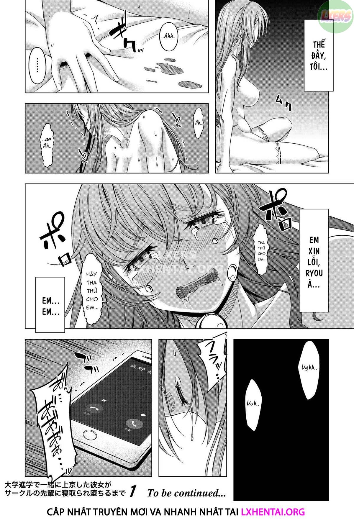 Đọc truyện hentai Daigaku Shingaku De Issho Ni Joukyou Shita Kanojo Ga Netorare Ochita Ato - Chap 5 - [END]