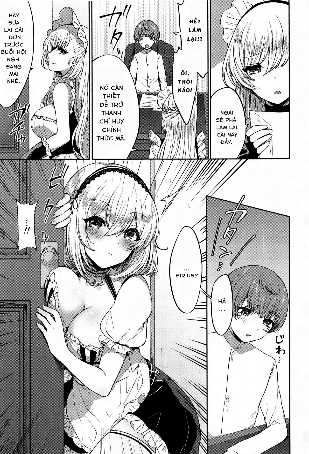 Đọc truyện hentai Ponkotsu Maid to OneShota Ecchi - Oneshot