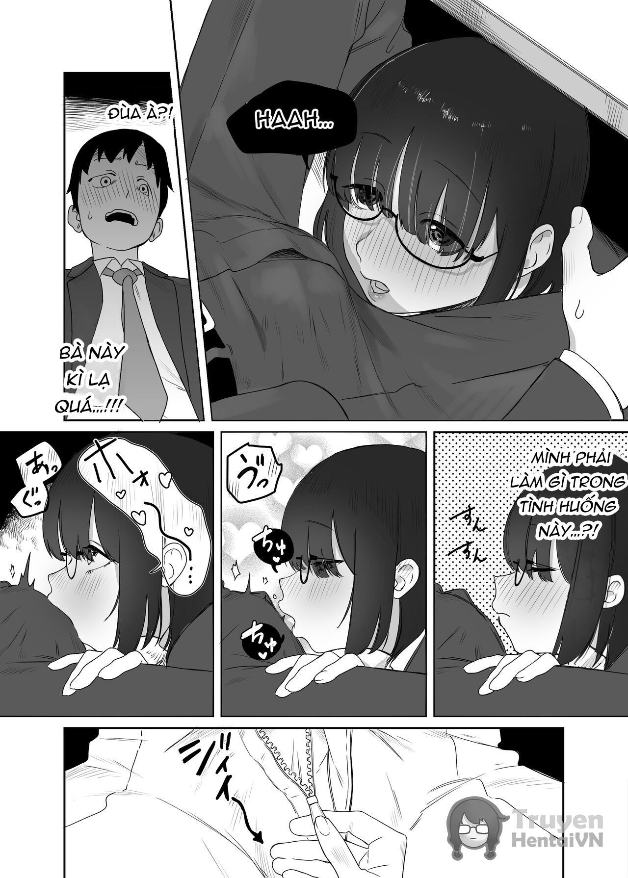 Đọc truyện hentai Yomenai Kimi to | With You, Who Is Hard To Read - Oneshot