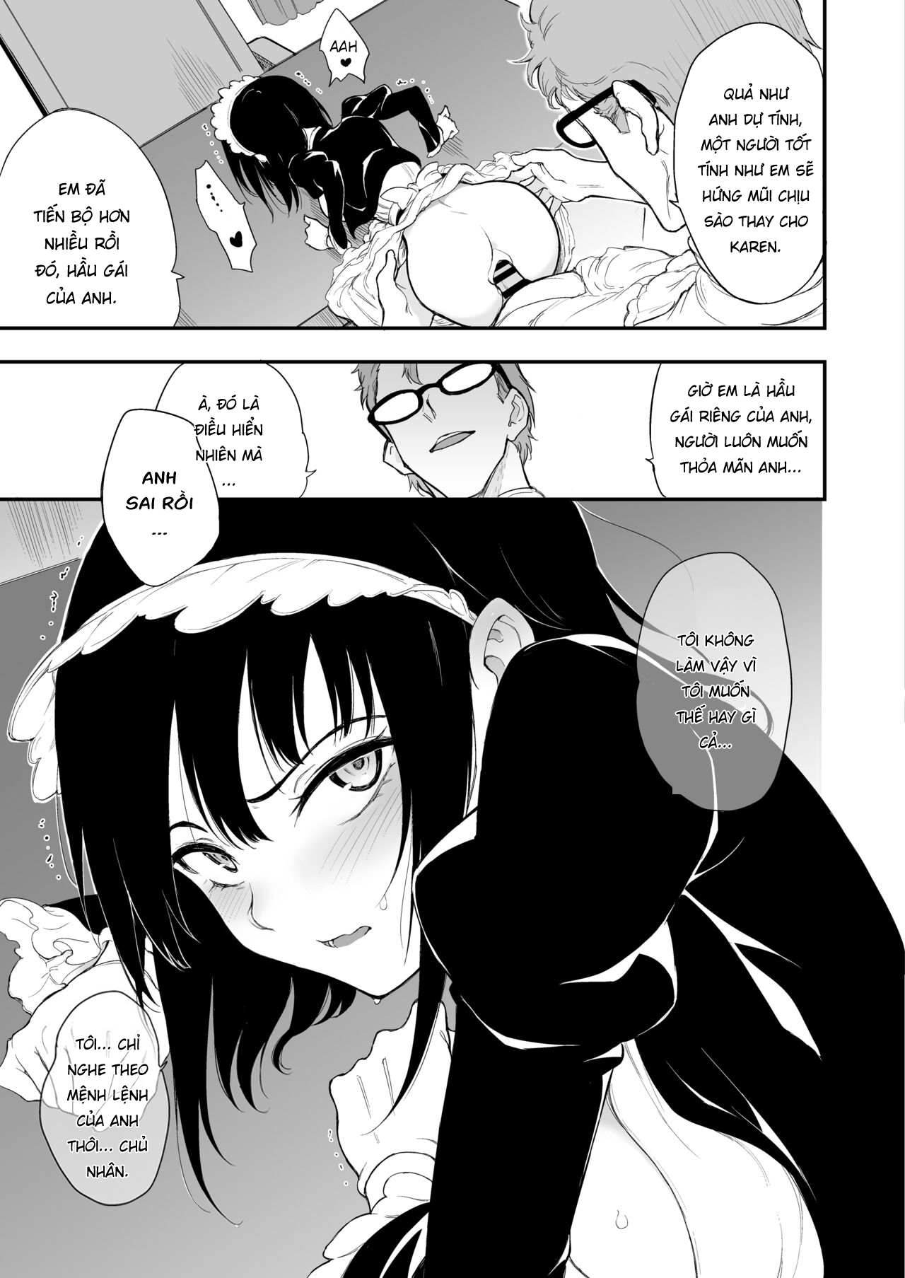 Đọc truyện hentai Maid Kyouiku - Chap 3