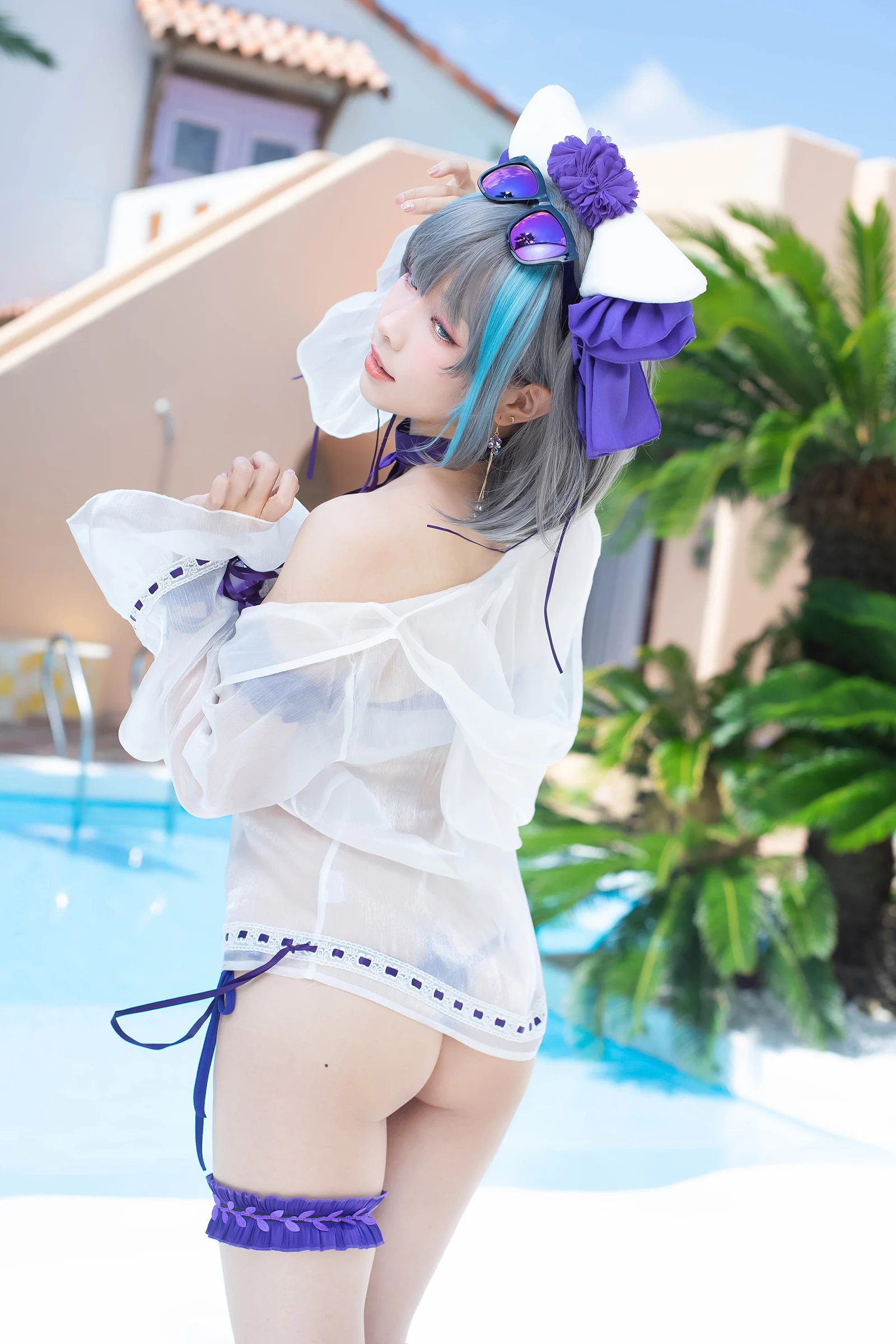 Đọc truyện hentai Tuyển tập Albums siêu phẩm Cosplay - Chap 541 - [Ely] Cheshire