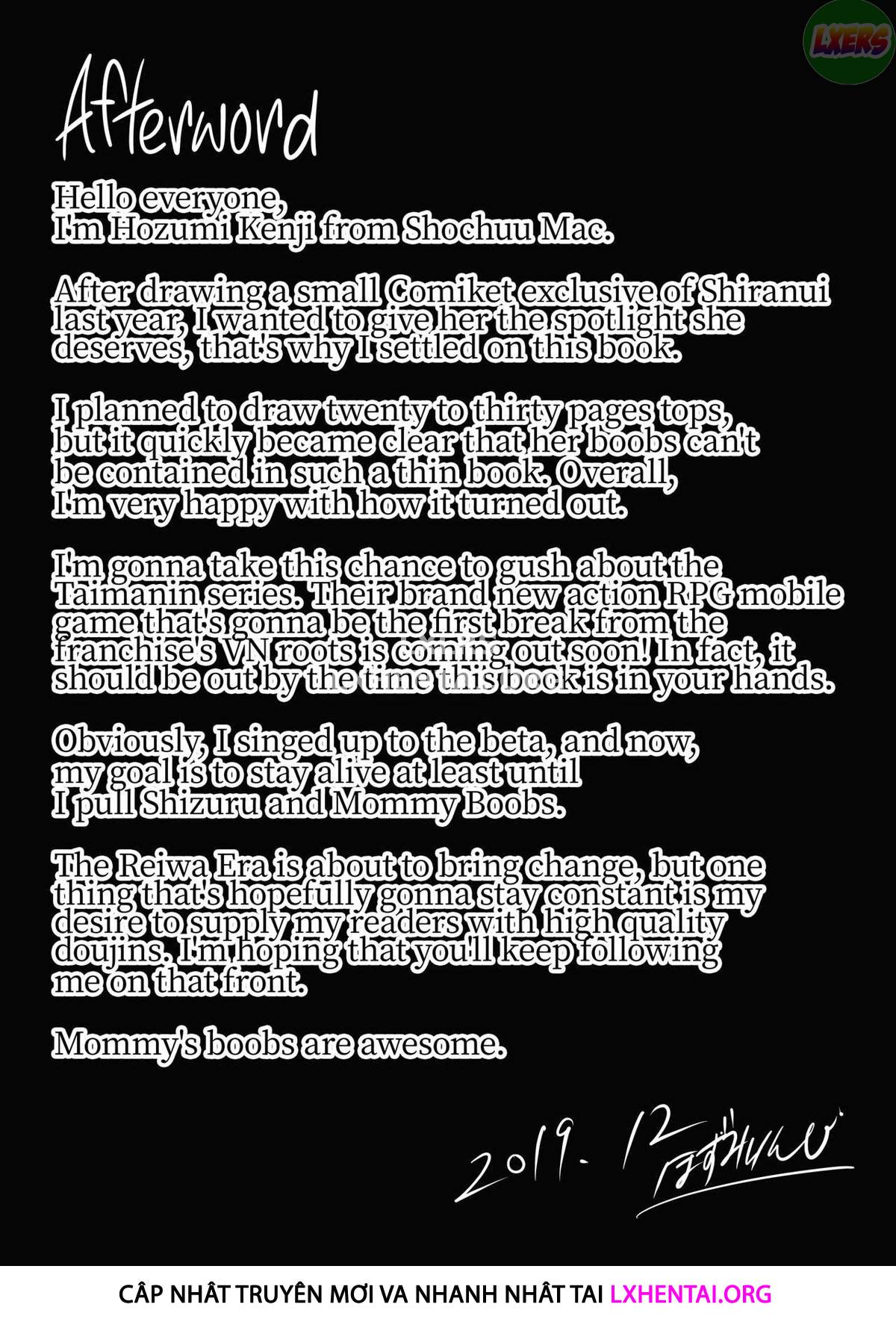 Đọc truyện hentai Shiranui Getting Knocked Up - Chap 1 - Không che