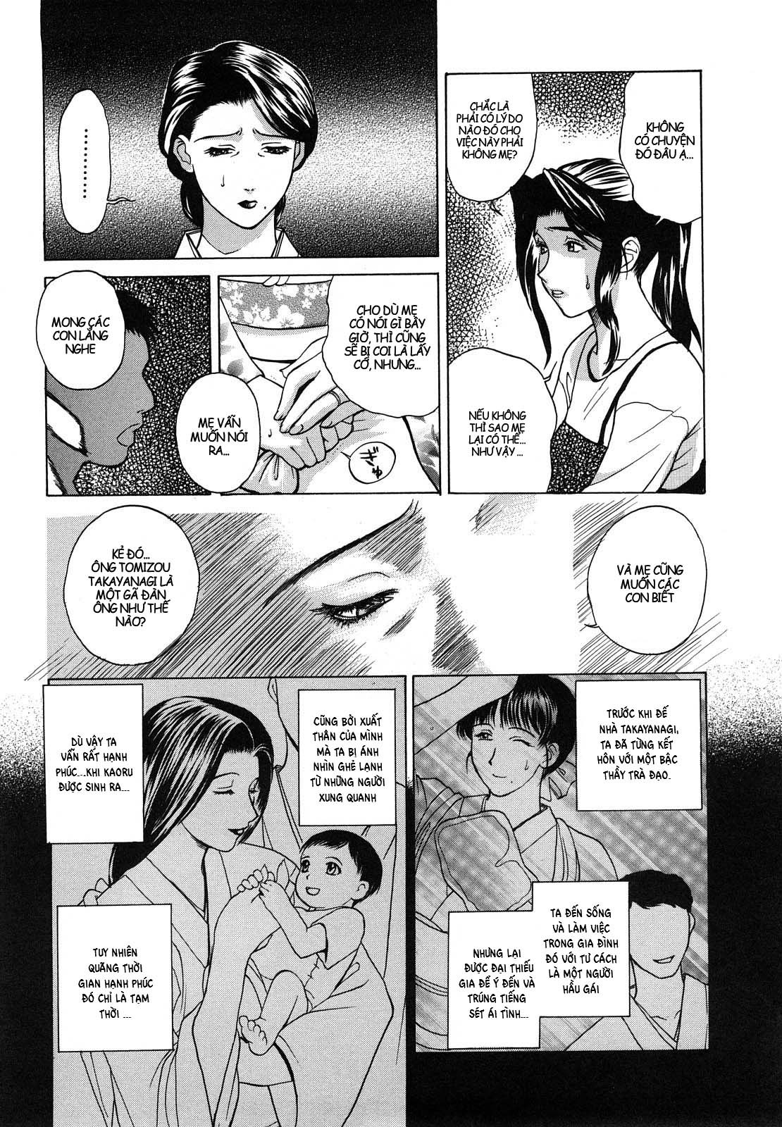 Đọc truyện hentai Cô dâu dâm đãng của nhà Takayanagike - Chap 4