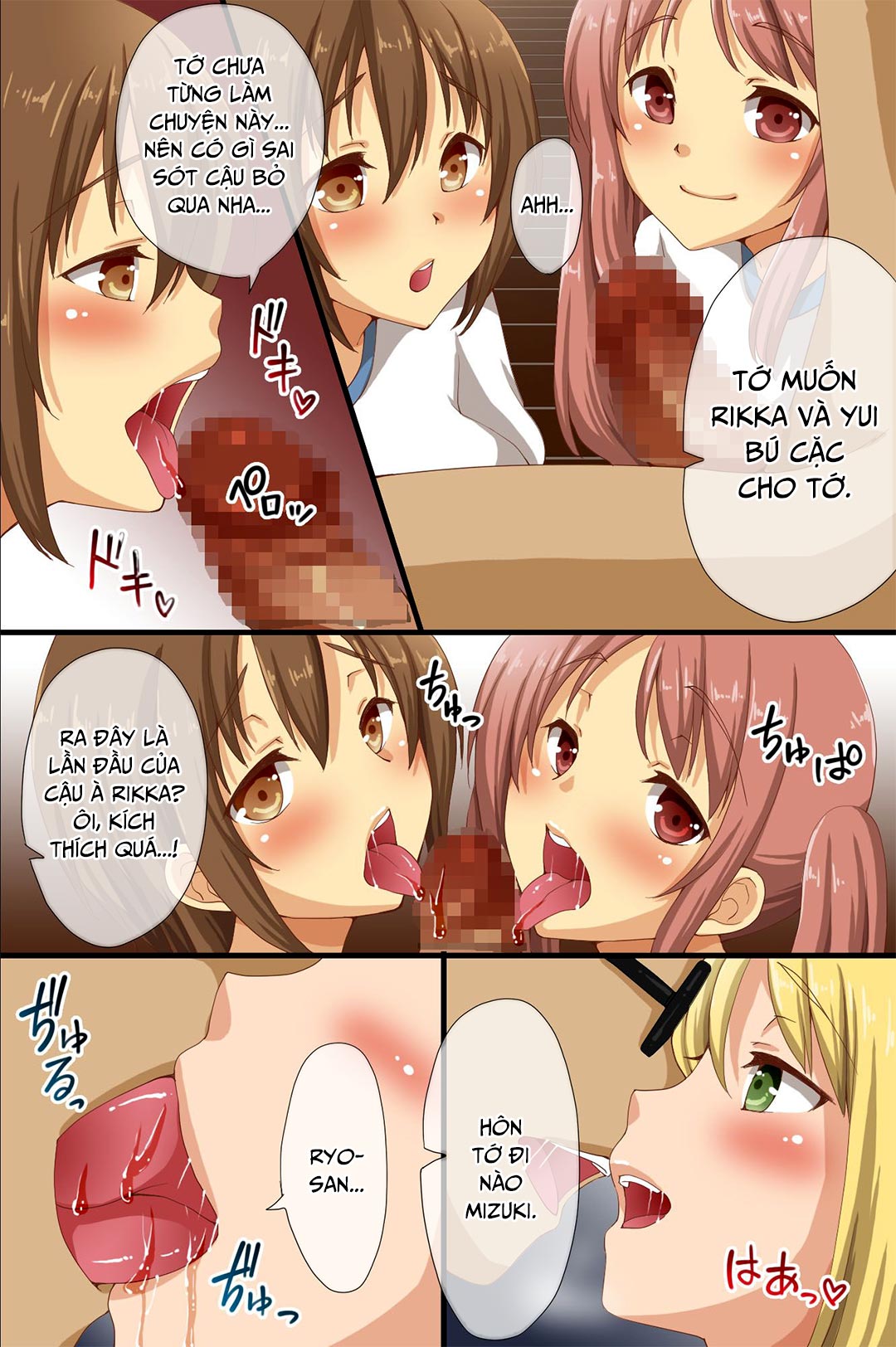 Đọc truyện hentai Thống trị cả ngôi trường - Mọi người đều bị thôi miên - Chap 1B