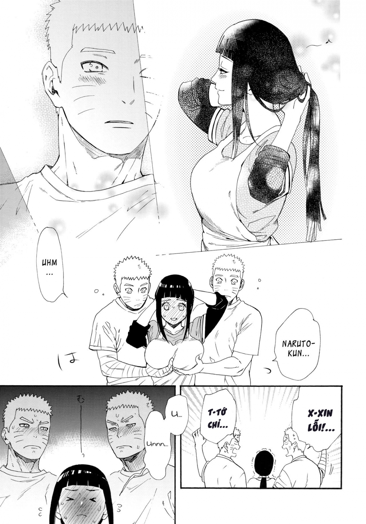 Đọc truyện hentai Chỉ Hai Chúng Ta ( Naruto Shippuden ) - Chap 1: Tuy hai nhưng mà ba...??