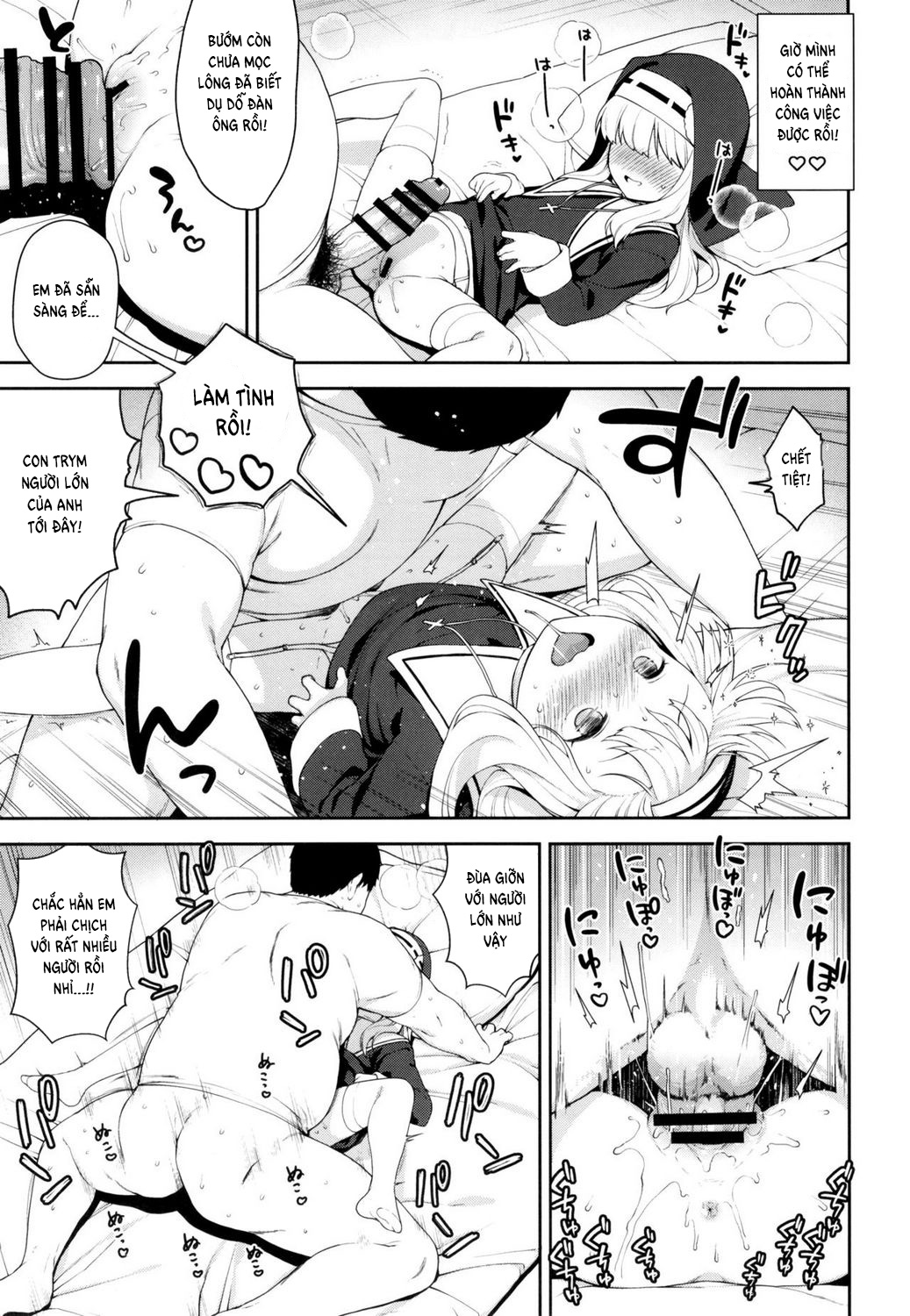 Đọc truyện hentai Keiken na Sister Minarai ga Otoko no Tokunou Seieki o Shiboritsukusu Hon - Oneshot