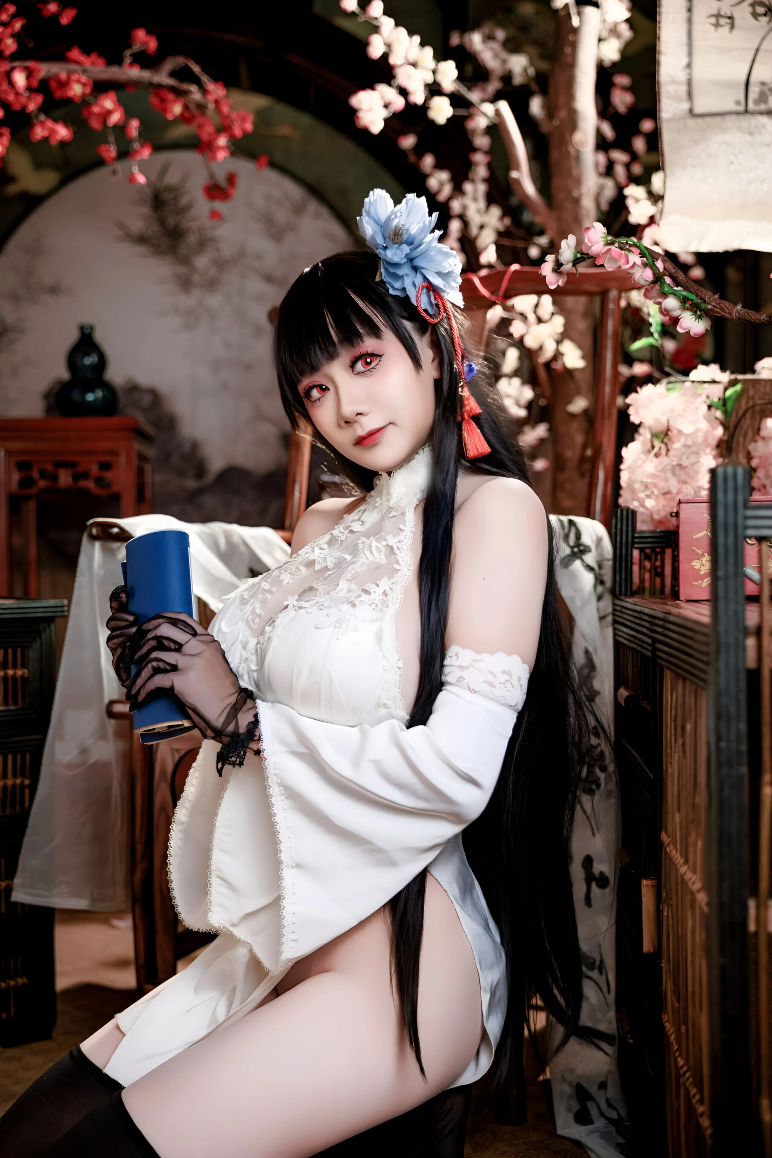 Đọc truyện hentai Tuyển tập Albums siêu phẩm Cosplay - Chap 1145 - A Xuexue - Azur Lane Yixian Cheongsam