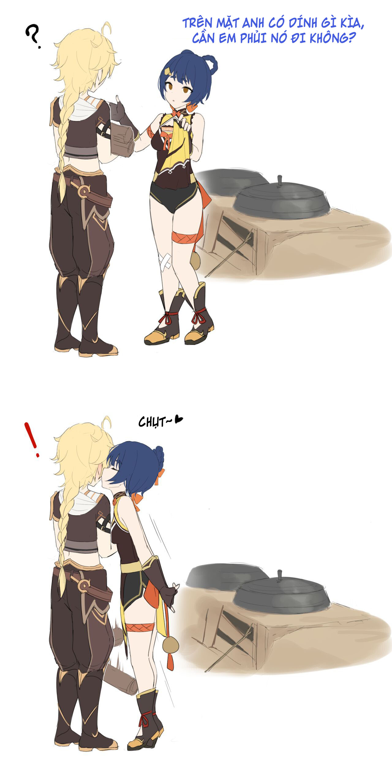 Đọc truyện hentai Xiangling sếch với Aether - Oneshot