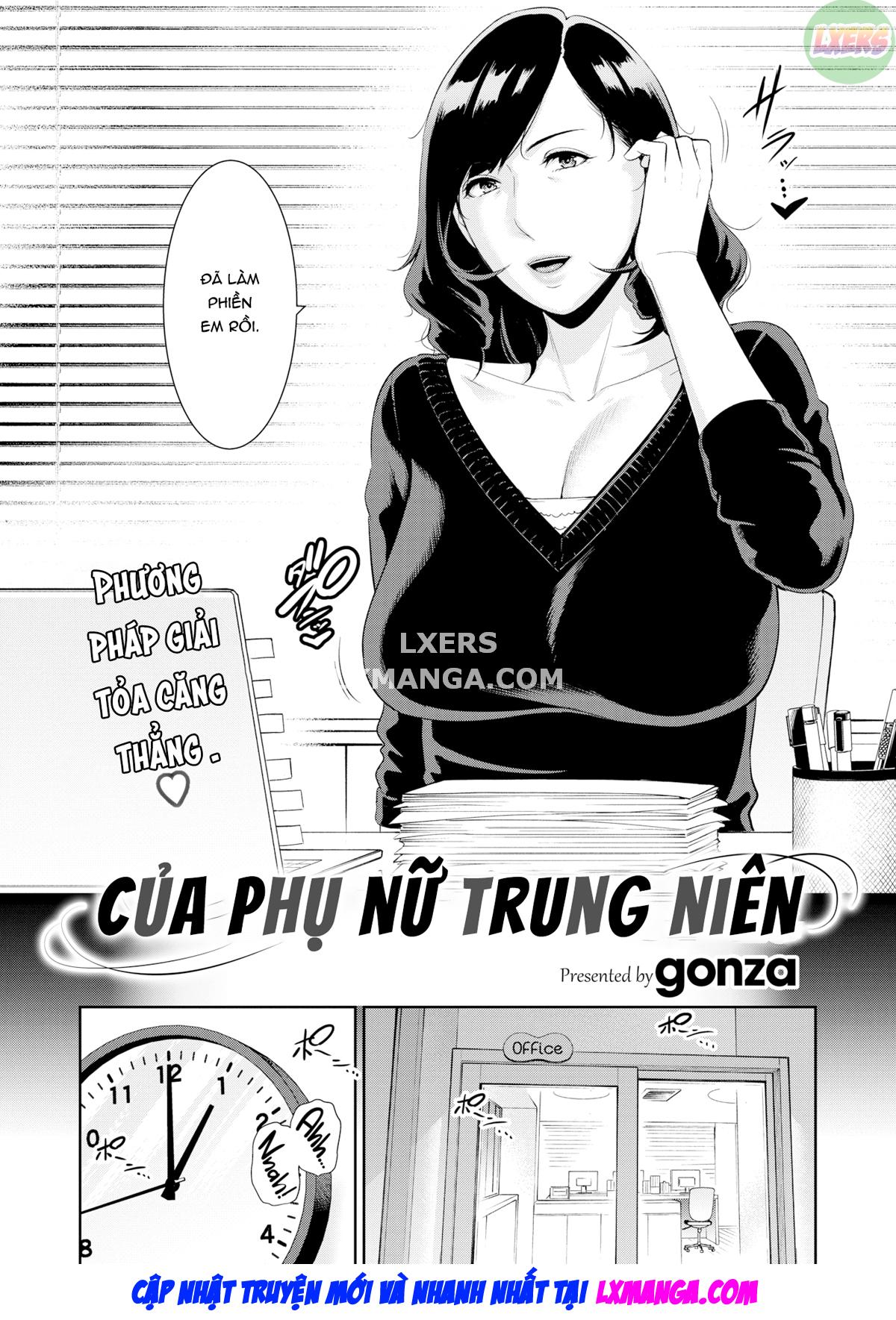 Đọc truyện hentai Phương pháp giải tỏa căng thẳng của phụ nữ trung niên - Oneshot
