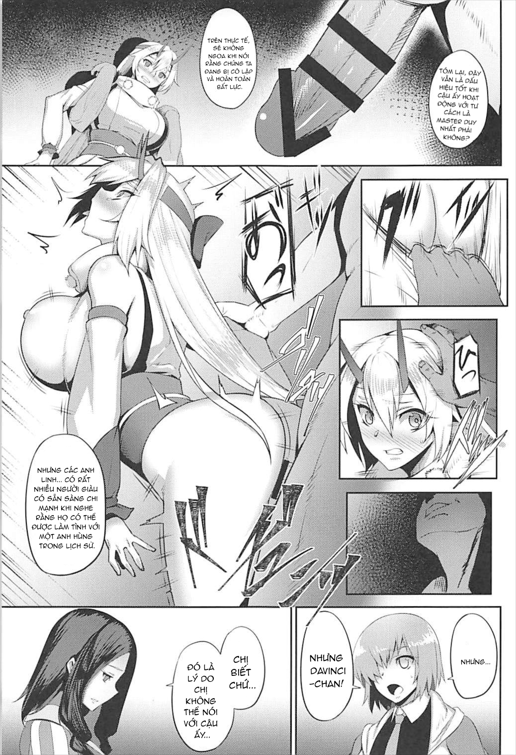 Đọc truyện hentai Chaldea Fukumaden Kishu no Ma - Oneshot múp