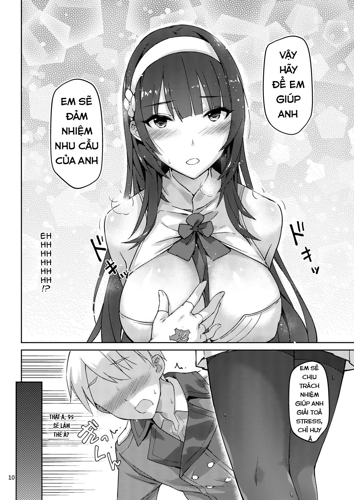 Đọc truyện hentai Type 95 Estrus Secretary (Girls' Frontline) - Oneshot