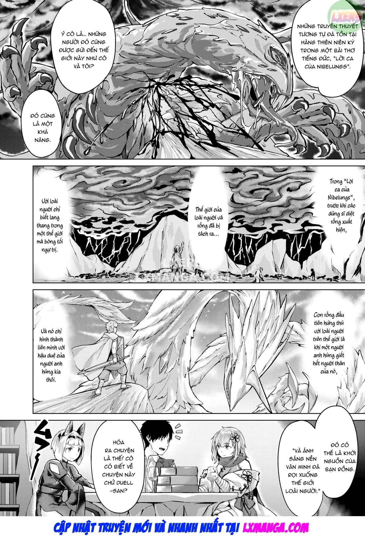 Đọc truyện hentai Drache Freund ~Bạn đồng hành của rồng~ - Chap 3 | Cat-Eared Whip-Wielder
