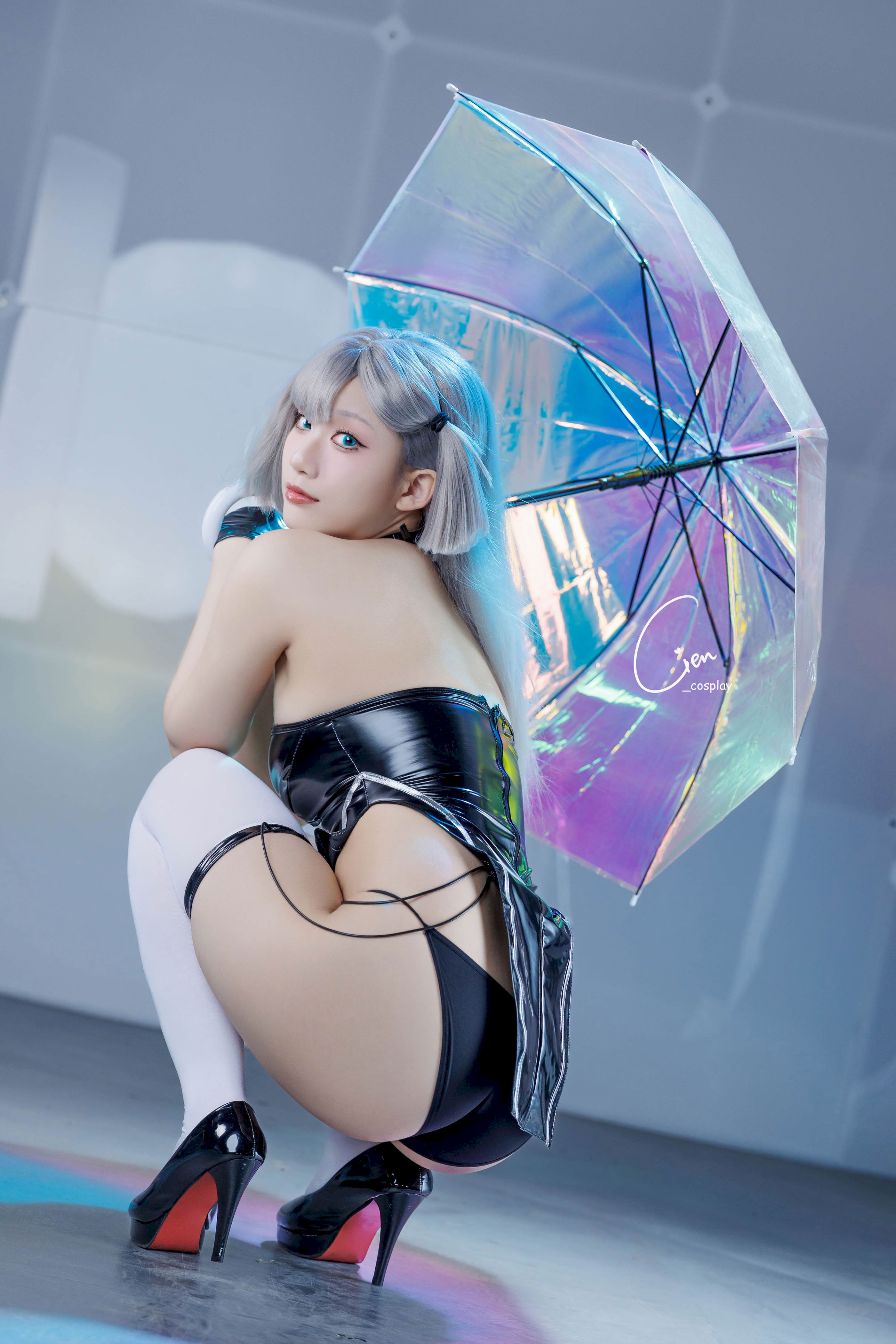Đọc truyện hentai Tuyển tập Albums siêu phẩm Cosplay - Chap 1315 - Cien Enen - Azur Lane Shoukaku Racing Suit