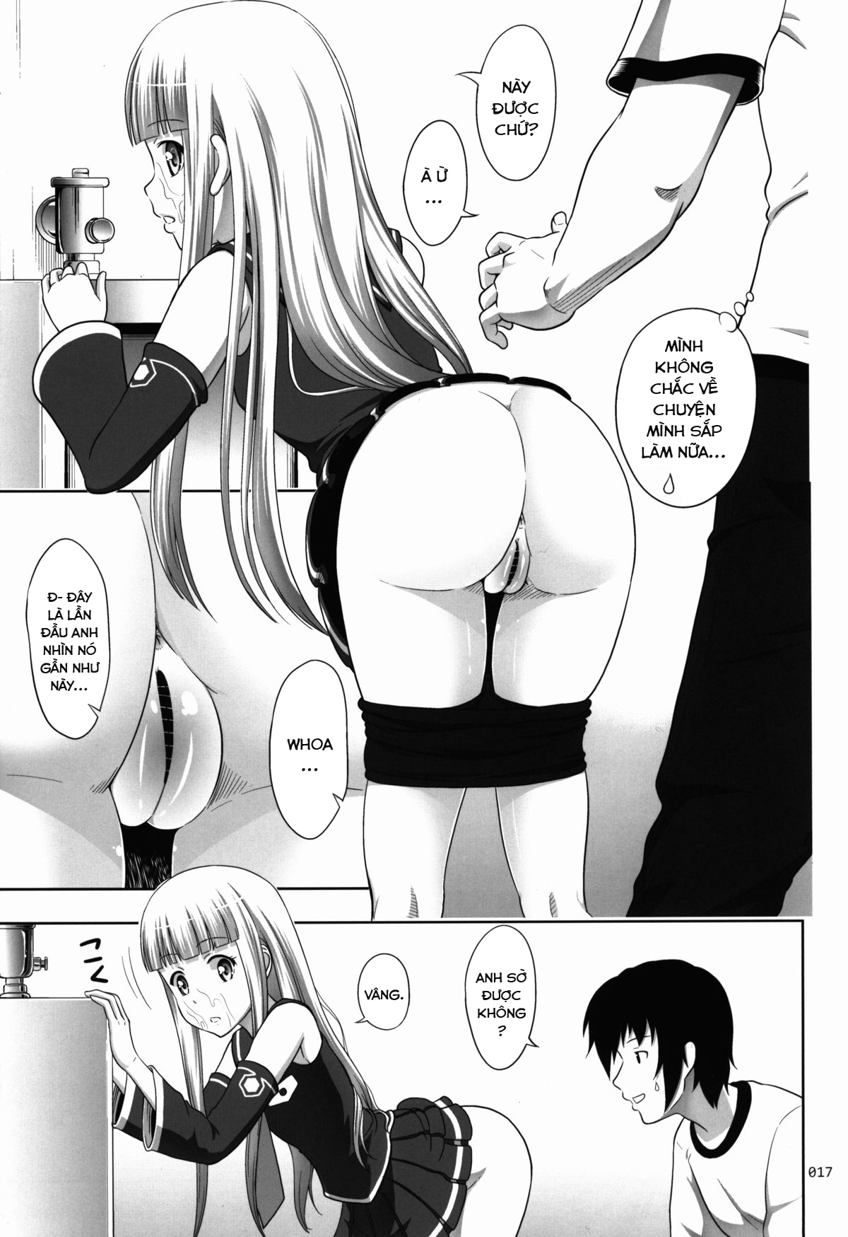 Đọc truyện hentai Hợp âm của dải thép xanh - Oneshot