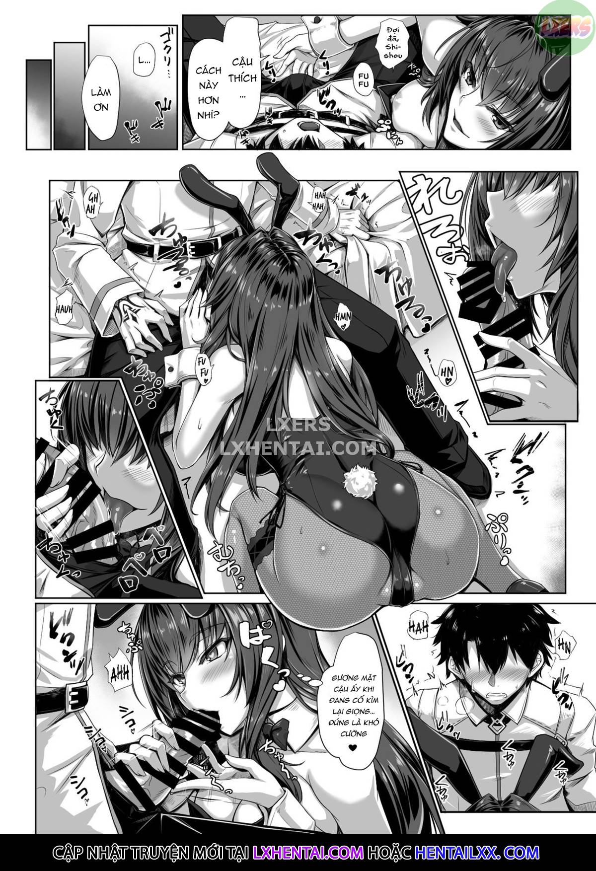 Đọc truyện hentai Cặp đôi thỏ tháng 4 - Oneshot