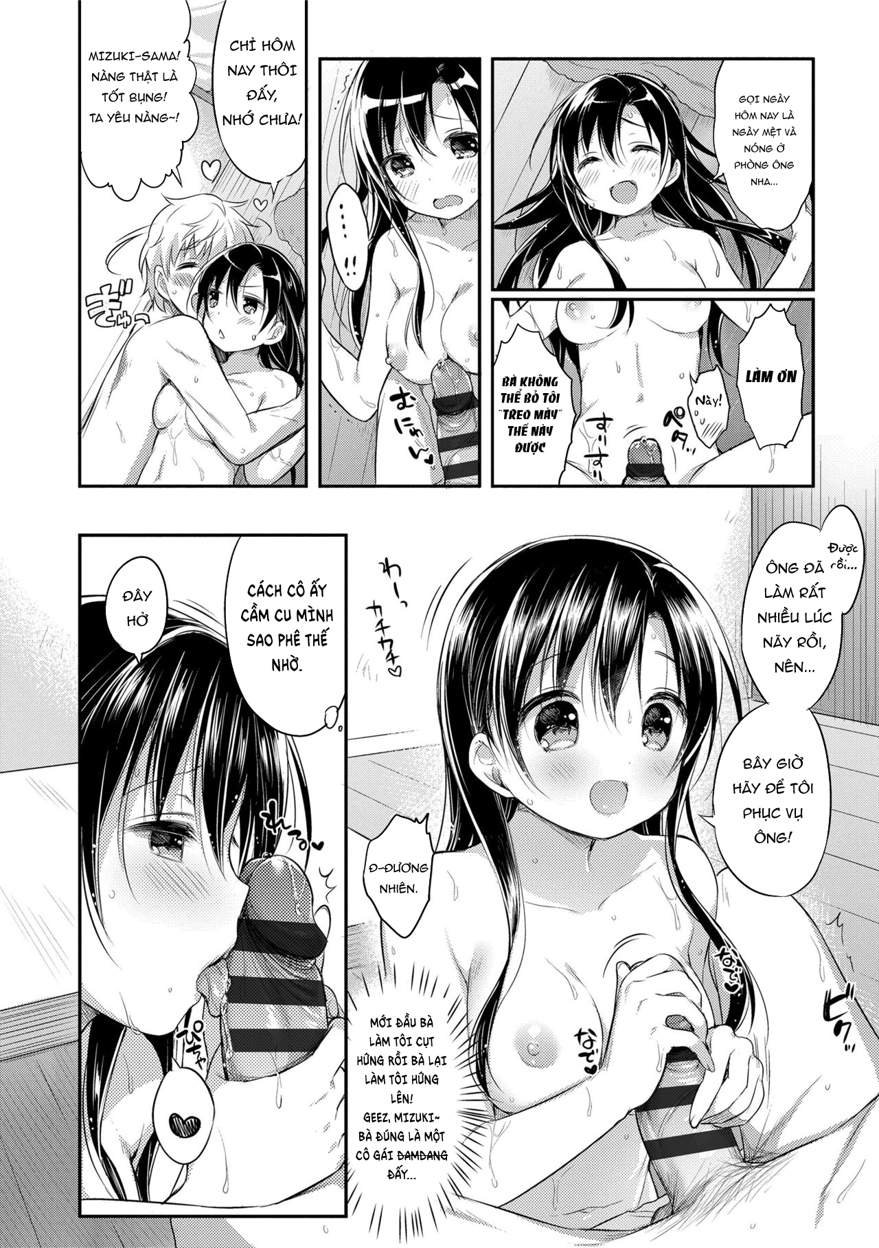 Đọc truyện hentai Hatsukoi Ecchi - First love H. - Chap 2: Hạ nhiệt