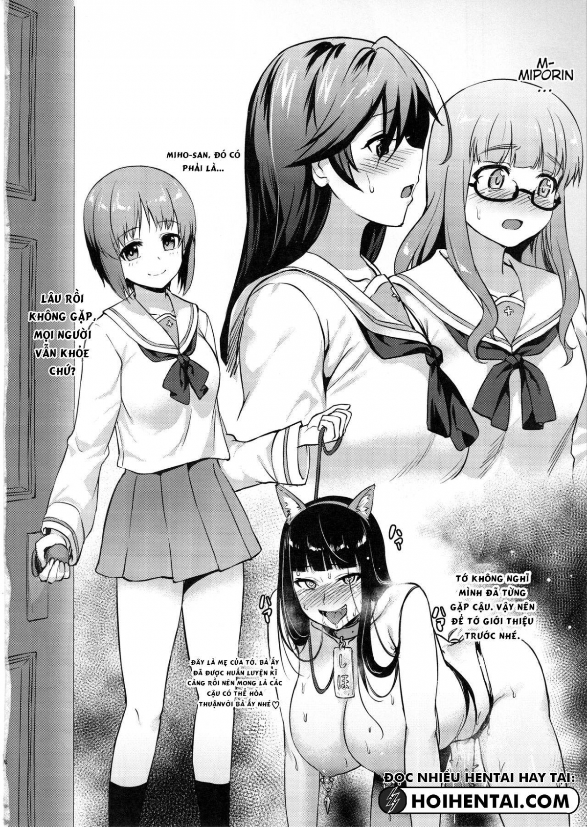 Đọc truyện hentai The Nishizumi Family Former Matriach's Training - Oneshot