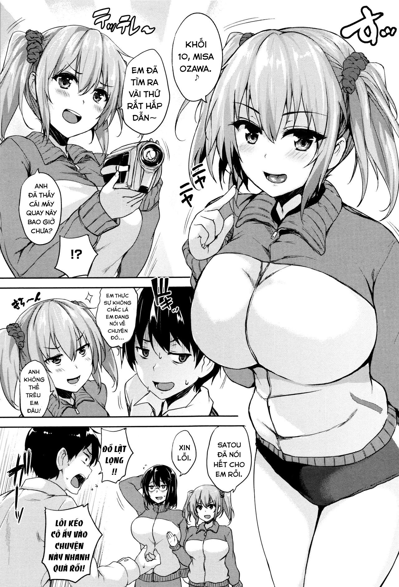 Đọc truyện hentai Only My Oppai Soul - Chap 2