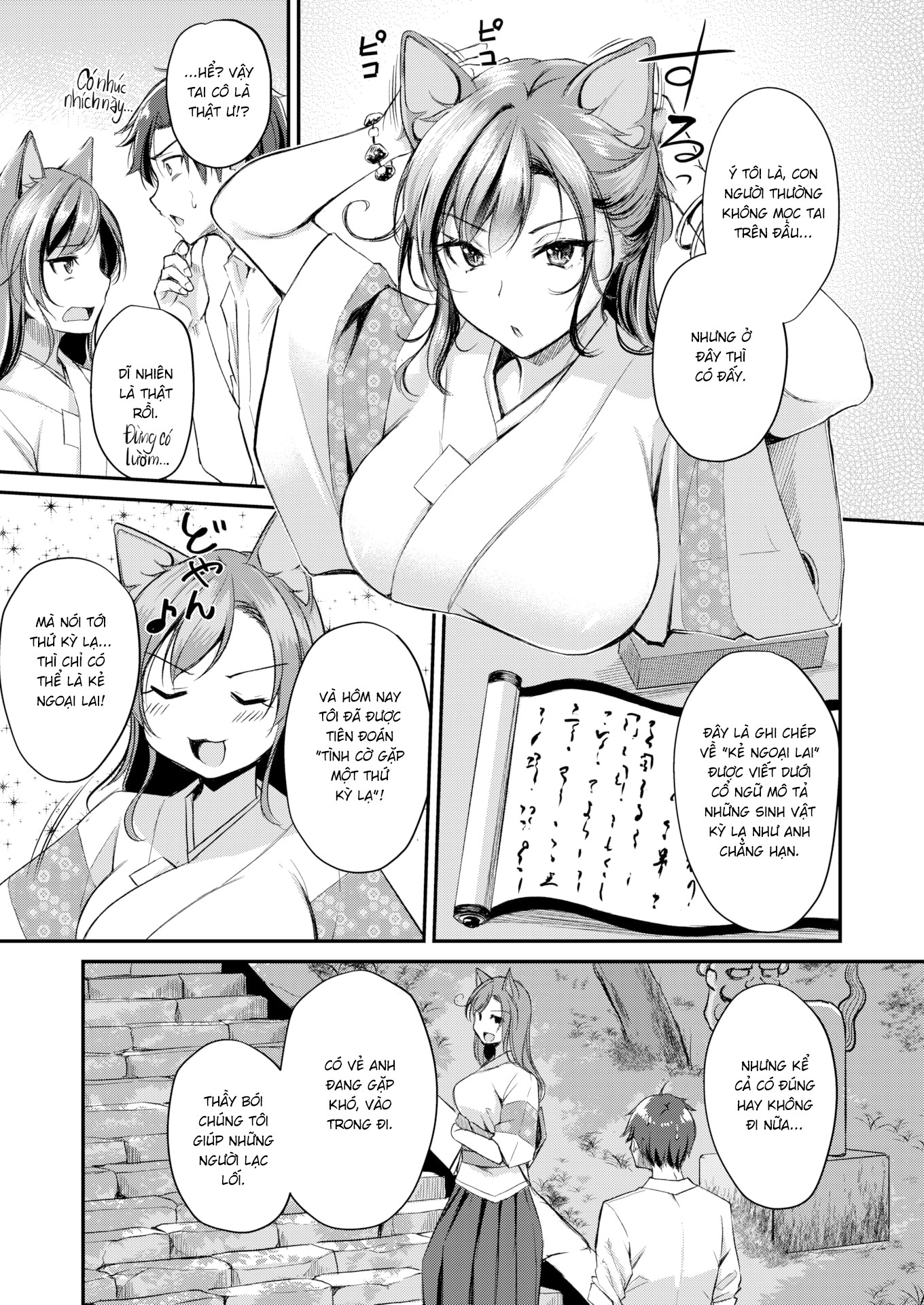 Đọc truyện hentai Nữ Tiên Tri Tai Thú - Chap 1