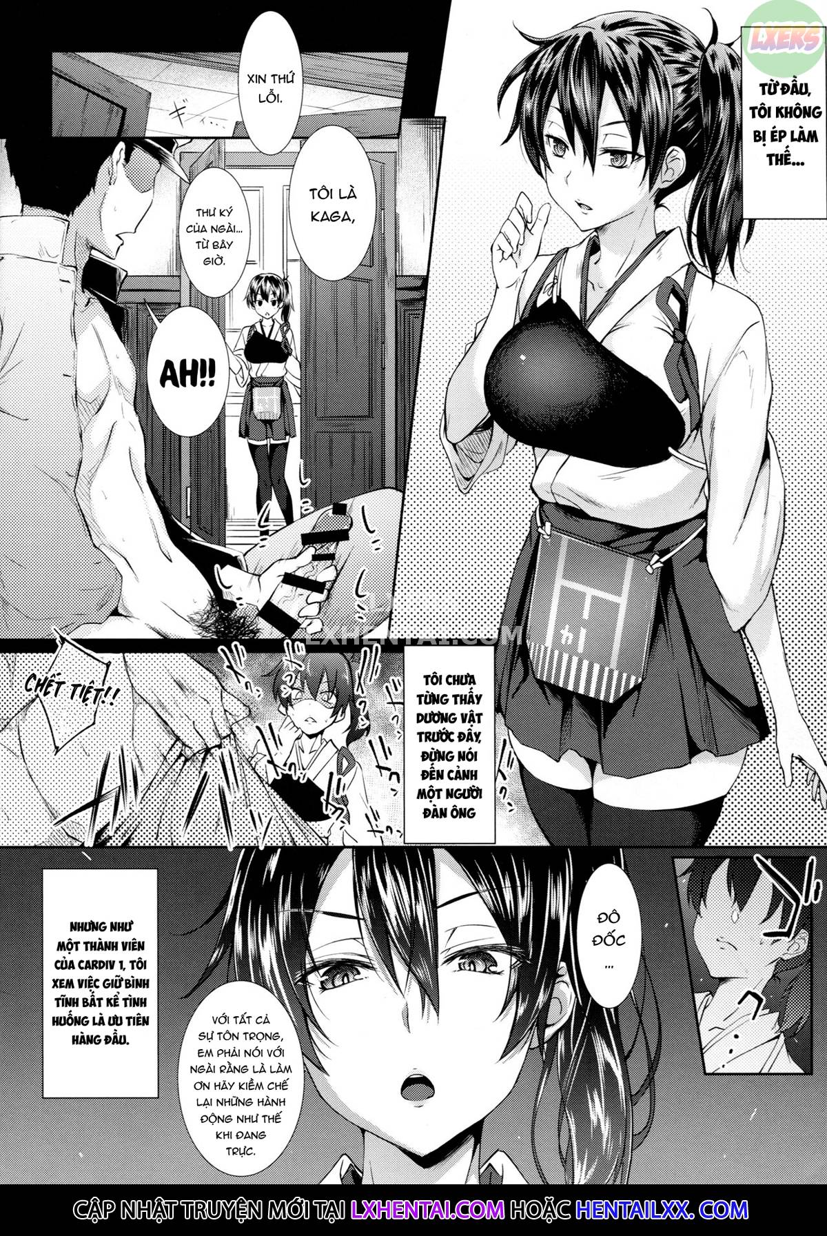 Đọc truyện hentai Kaga Sakuseiroku - Oneshot