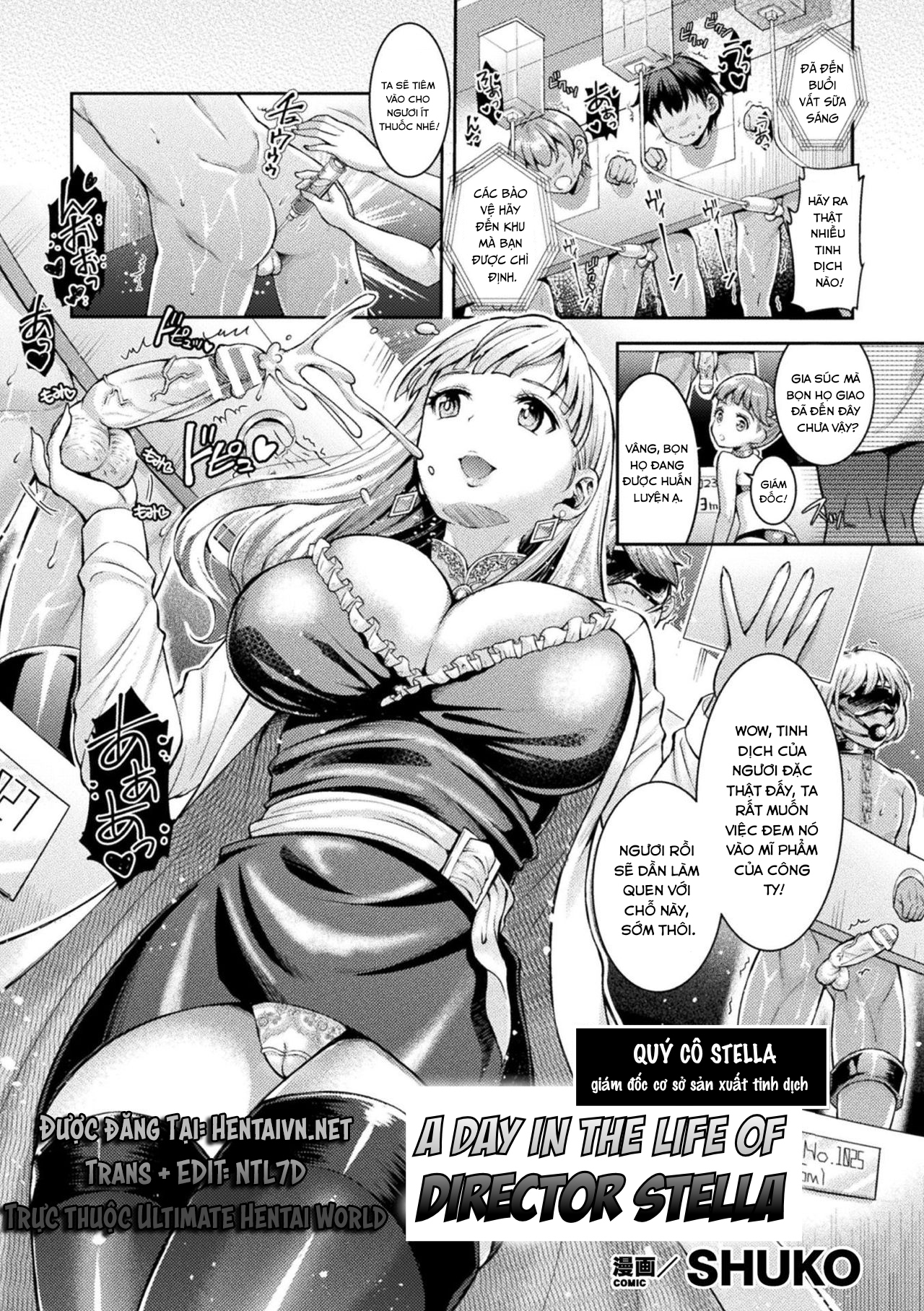 Đọc truyện hentai A Day In The Life Of Director Stella - Oneshot
