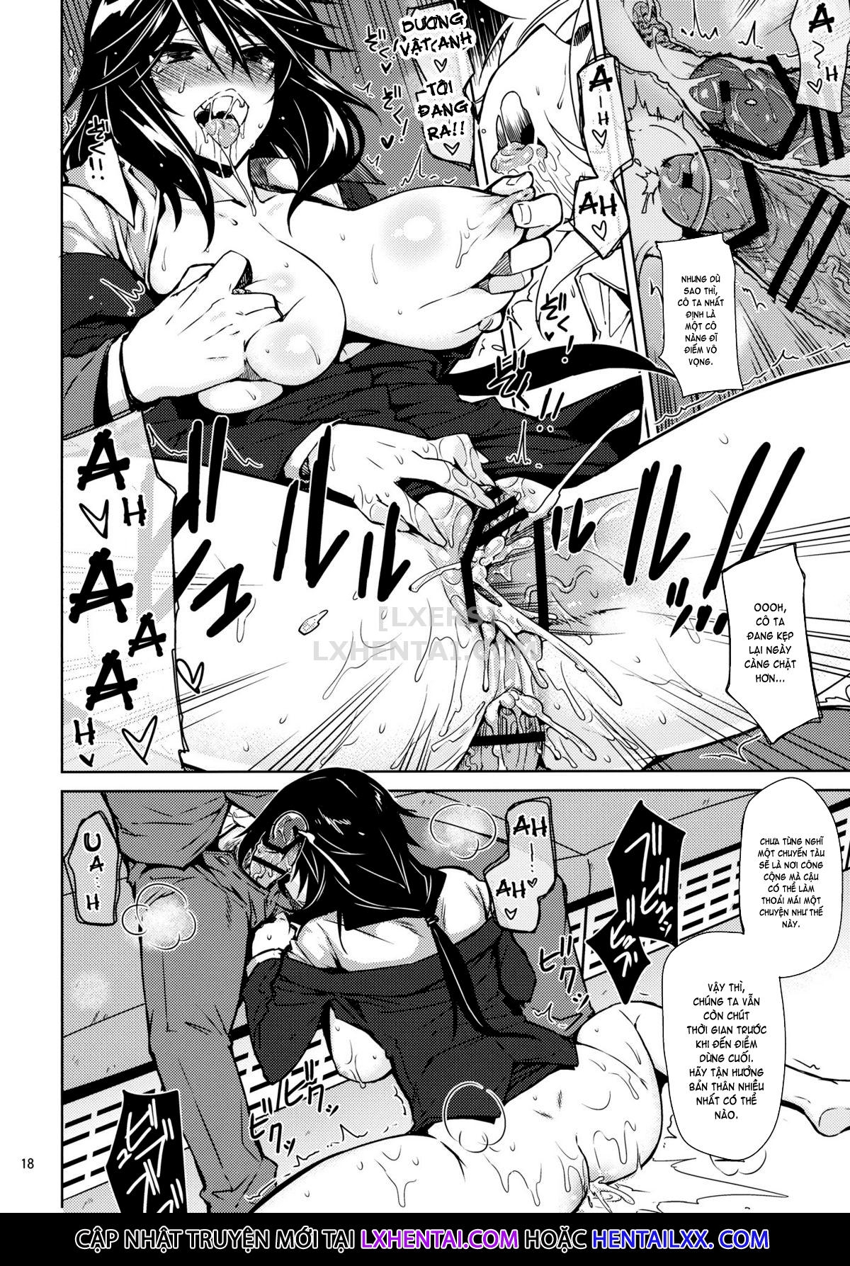 Đọc truyện hentai Last Train x Dead Drunk x Big Sis Chifuyu - Oneshot