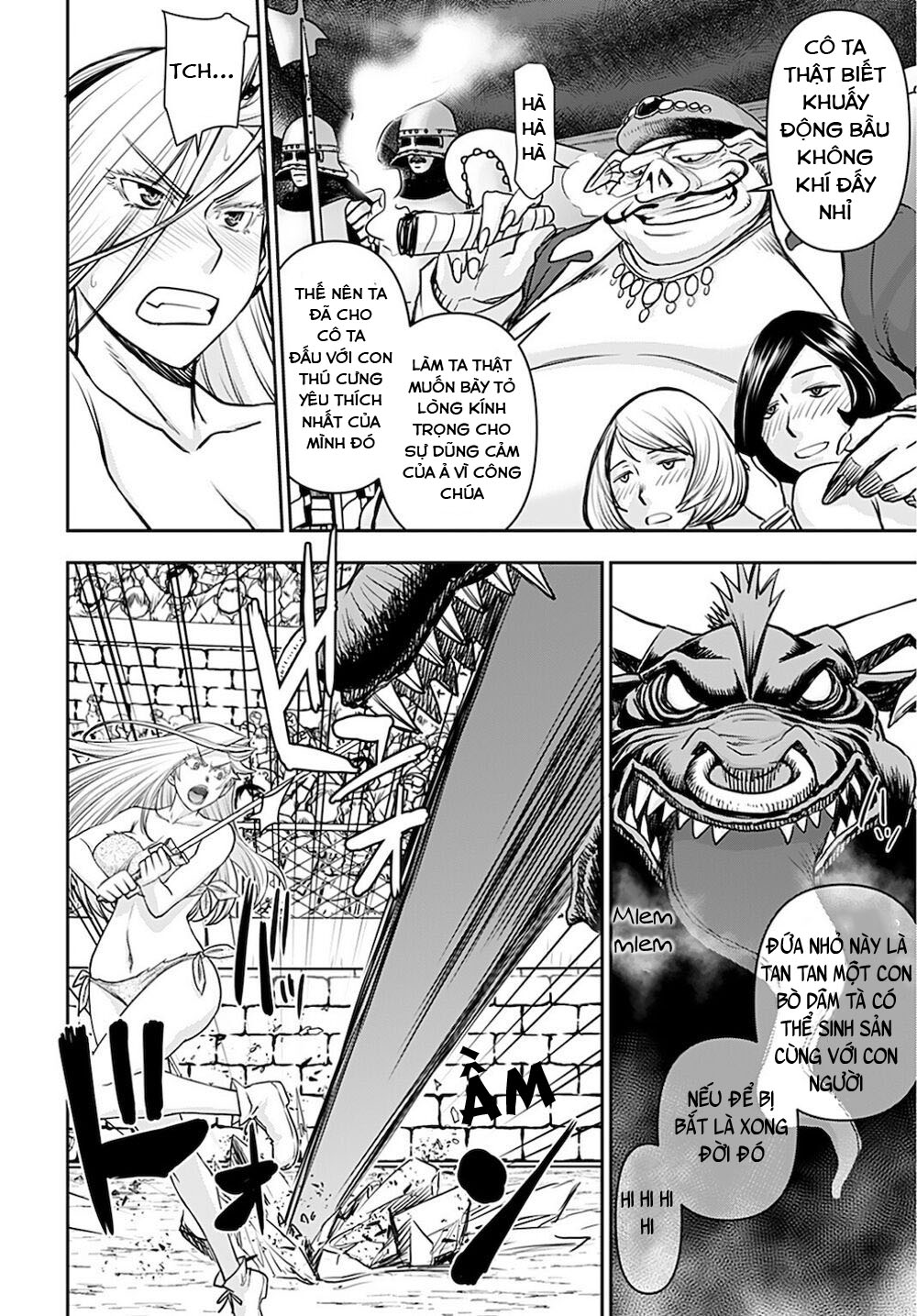 Đọc truyện hentai Xạ thủ mềm mại của Nữ chiến binh - Chap 16