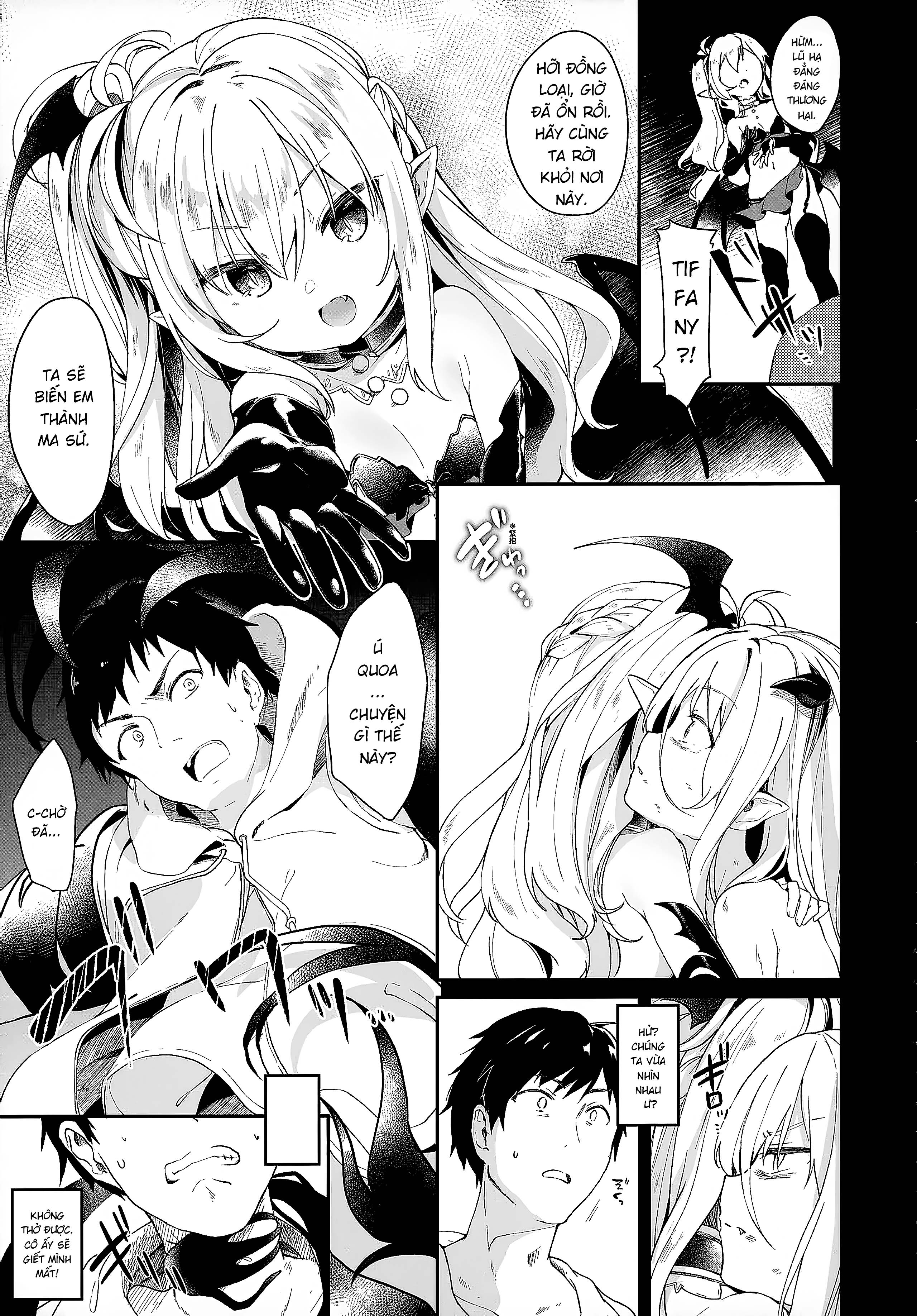 Đọc truyện hentai Boku wa Chiisana Succubus no Shimobe [Uncen] - Chap 2