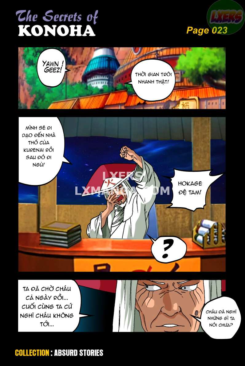 Đọc truyện hentai Bí mật của Konoha - Oneshot