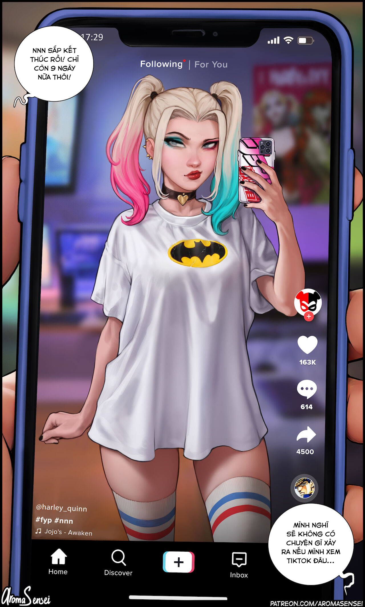 Đọc truyện hentai Harley Quinn Tiktok - Oneshot