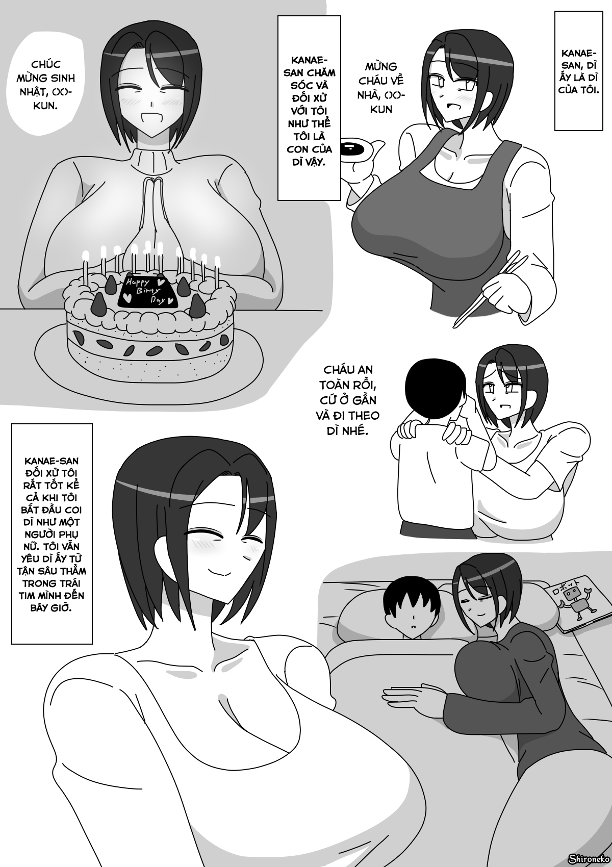 Đọc truyện hentai Kanae-san - Oneshot