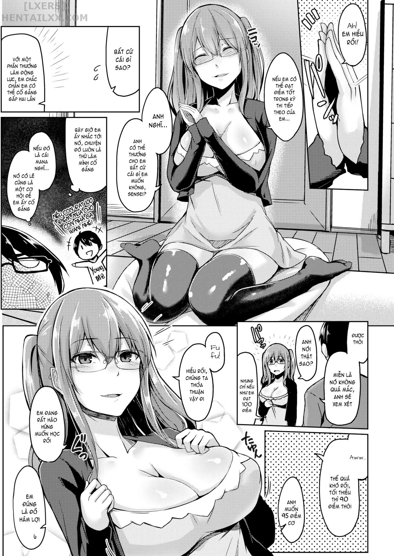 Đọc truyện hentai Troilism - Chap 4 - Five Wishes