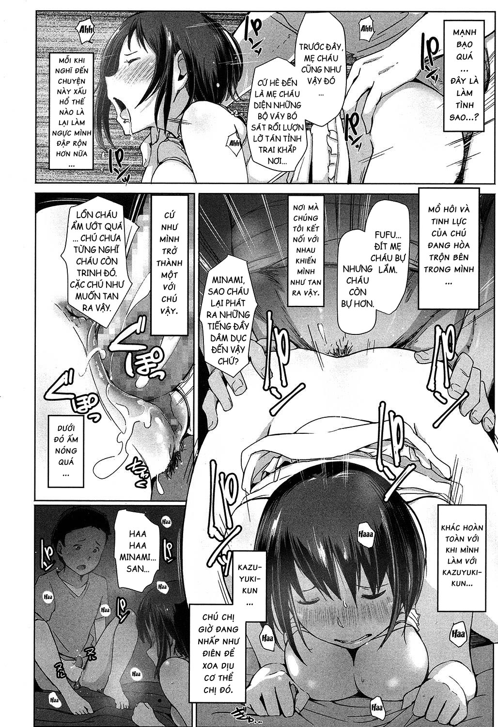 Đọc truyện hentai Oji-san ni Sareta Natsuyasumi no Koto - OneShot