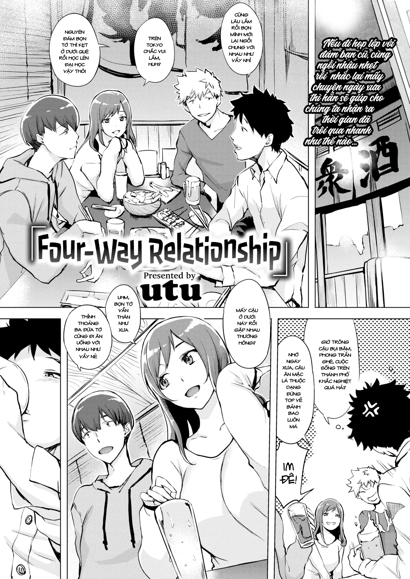 Đọc truyện hentai Tình tay bốn - Oneshot