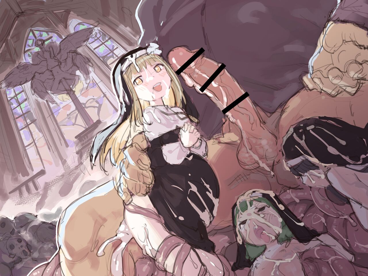 Đọc truyện hentai Nhà vệ sinh Saint Blanca - Oneshot