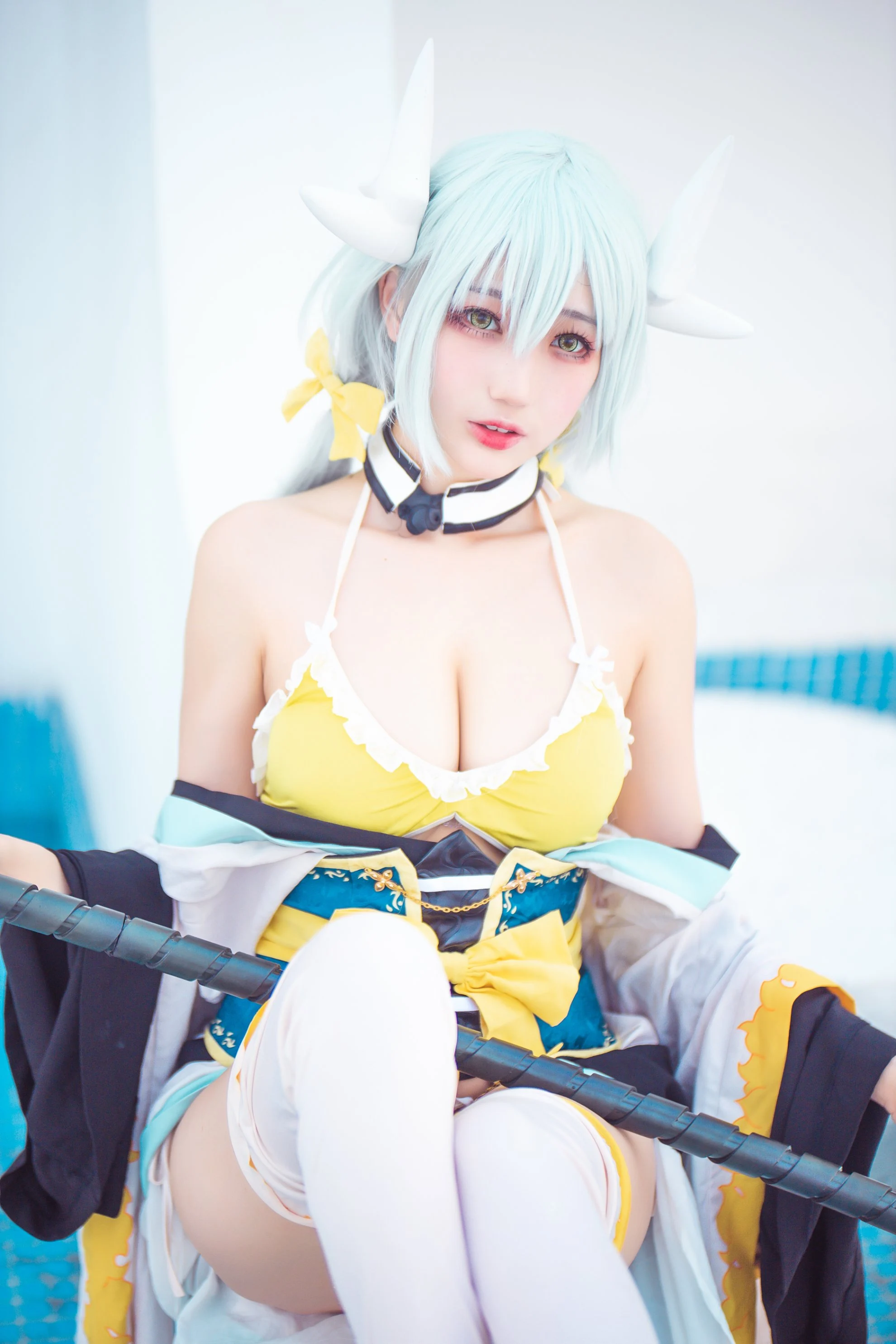 Đọc truyện hentai Tuyển tập Albums siêu phẩm Cosplay - Chap 888 - Zhou Ji is a cute rabbit NO.031 Qing Ji