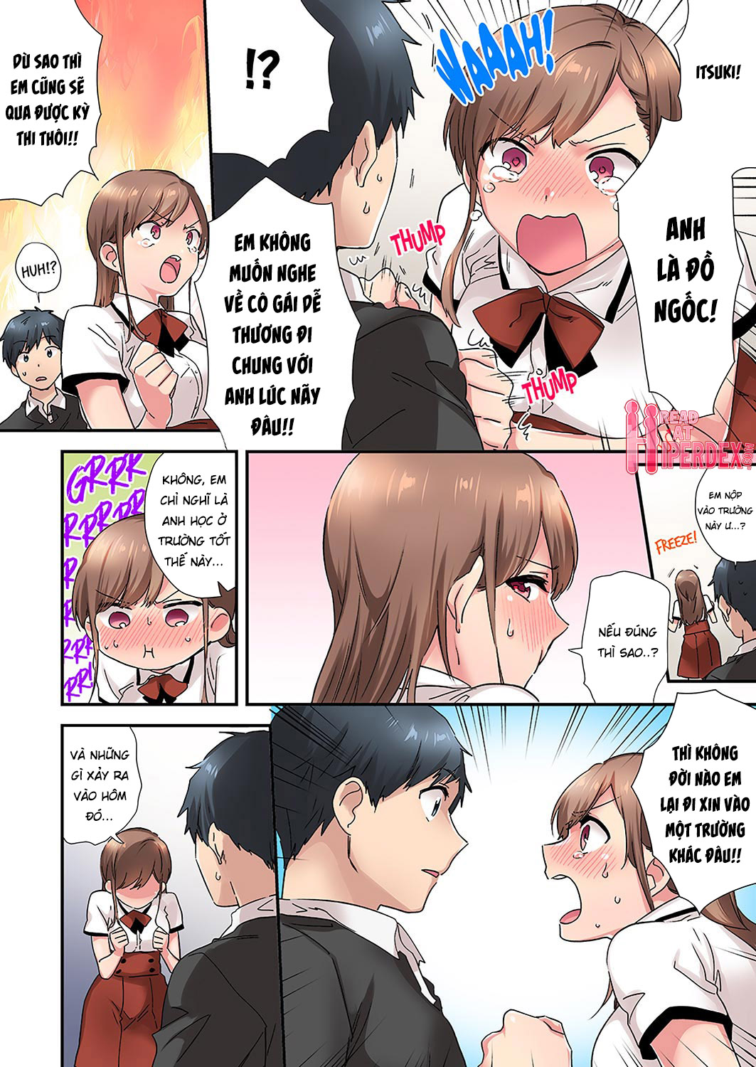 Đọc truyện hentai Làm Tình Với Nhỏ Bạn Ướt Đẫm Mồ Hôi... - Chap 7