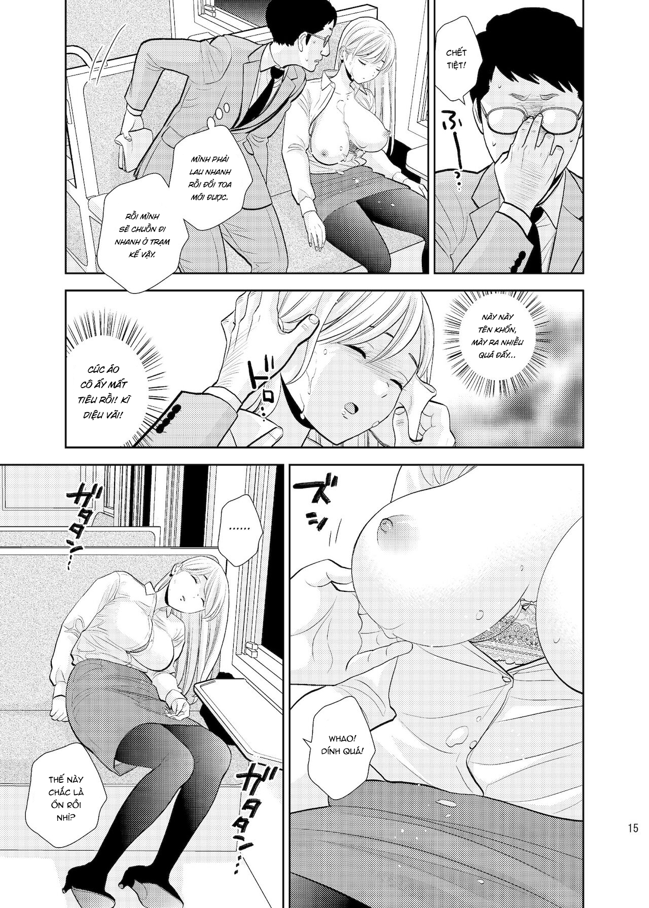Đọc truyện hentai Trên ghế tàu - Oneshot